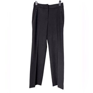 Ellie‎ Tahari charcoal gray trousers suit pants dress pants size 2